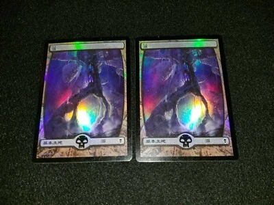 MTG 1x Zendikar common land Japanese FOIL Swamp (238) - see description - Image 1 of 4