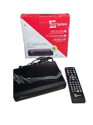 Decoder Digitale Terrestre Recivitore TELE System TS6100 DT  - Immagine 1 di 4