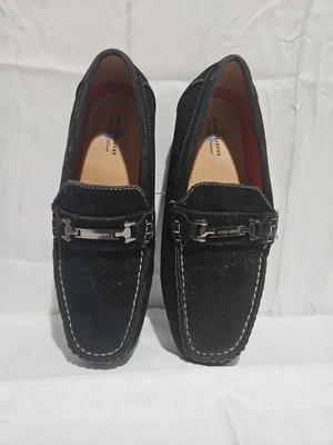 Zapatos Steve Harvey Edición Celebridad Talla 6 Negro Vestido Mocasines Cómodos Foto 1 de 4
