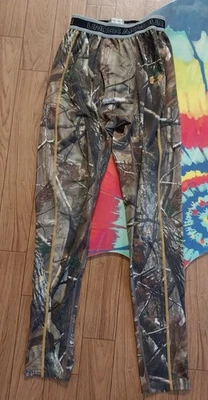 Leggings Under Armour Para Hombre Pequeños Realtree 3D Camuflados Rendimiento Capa Base Delgados Foto 1 de 4