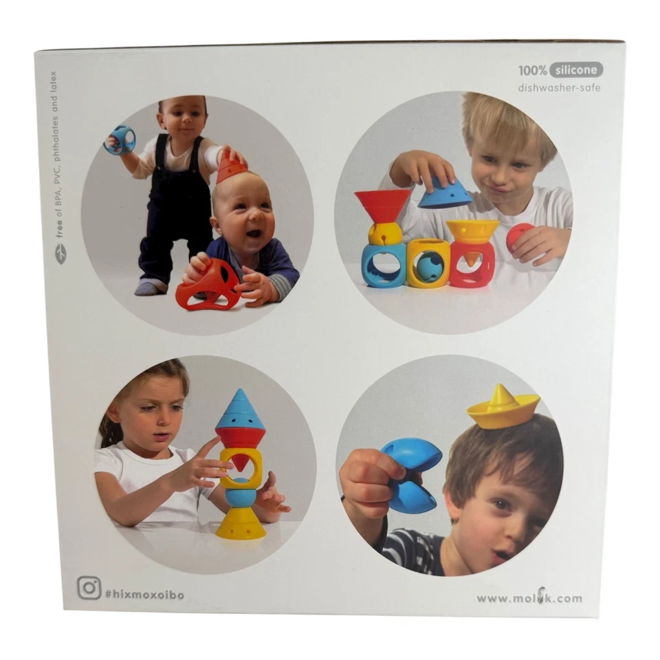 Fat Brain Building Genius by MOLUK - Primary - Open-Ended Creative Play FA391-1 - Image 1 of 4