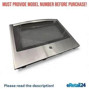 GE Oven Outer Door Panel WB56X33178 WB57T10378 WB56X27383 WB56X33188 - Picture 1 of 5