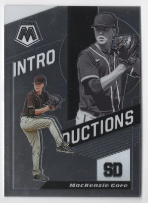 2021 Panini Absolute Prospects MacKenzie Gore Rookie San Diego Padres #P-3 - Image 1 of 2