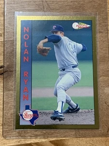 1993 Pacific Nolan Ryan 27th Season Limited Edition Gold Nolan Ryan #11 HOF NM - Picture 1 of 2