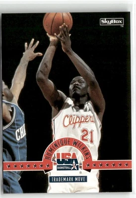 1994 SkyBox 美国 #35 Dominique Wilkins 美国 — 第 1/2 张图片