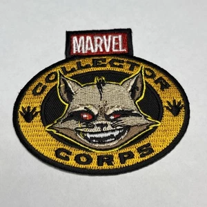 Iron Sew On Patch - Marvel Rocket Raccoon Collector Corps BgG - Picture 1 of 3