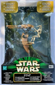 Star Wars STAP & BATTLE DROID SNEAK PREVIEW EPISODE 1 EXCELLENT MISB 1998 - Picture 1 of 6