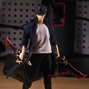 1/12 Custom Wired Coat Set For 6'' VTOYS Sung Jin-Woo Action Figure(No Figure) - Picture 1 of 11