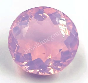 Piedra preciosa suelta de ópalo rosa natural de corte redondo de 142,90 quilates con certificación EGL 5 FRW - Imagen 1 de 9