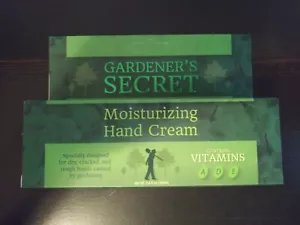 Gardener's Secret crema idratante mani 3,4 fl. oz. Vitamina A, D & E! - Foto 1 di 2