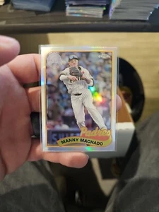 2024 Topps Chrome Update Manny Machado Silver 1989 89CU-18 - Picture 1 of 2