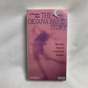 Vintage Miguel Ferrer THE OKSANA BAIUL STORY A Promise Kept 1994 VHS NEW - Imagen 1 de 3