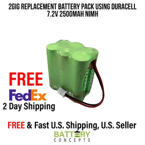 2GIG-BATT1 - 2GIG Standard Battery Pack Go!Control HIGH QUALITY NIMH - Picture 1 of 10