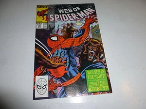 WEB OF SPIDER-MAN Comic - Vol 1 - No 53 - Date 08/1989 - Marvel Comic - Imagen 1 de 4