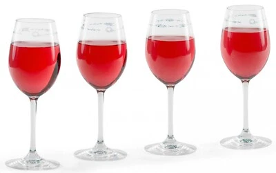 4 x Maritime Weingläser Kunststoff Boot Caravan Camping bruchfest Polycarbonat - Bild 1 von 3