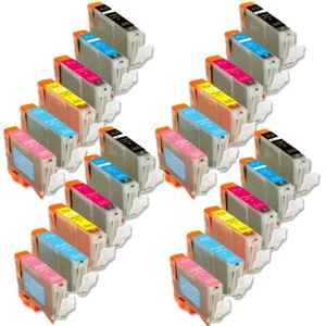 24PK Ink Cartridges Set w/ PC PM for Canon CLI-8 C8 Pixma iP6600D iP6700D - Picture 1 of 1