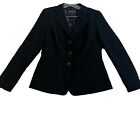 Jones New York Collection Platin Kleid Mantel schwarz Damen Größe 6