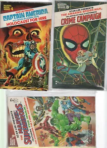 LOTE DE RÚSTICA SERIE NOVELAS MARVEL A - Imagen 1 de 2