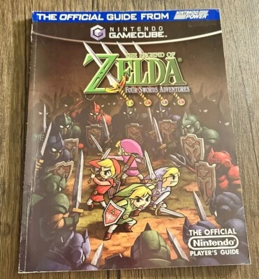 Legend of Zelda: Four Swords Adventures GameCube Players Guide Nintendo Power  - Image 1 of 2