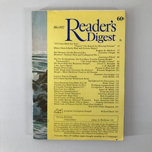 Reader's Digest #601 May 1972 Subscription Edition - Imagen 1 de 2