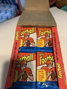 (1) 1983 Topps Football Wax Box - 32 packs - Marcus Allen, Singletary RC? - Picture 1 of 2