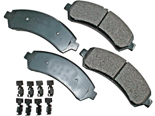 Conjunto de pastilhas de freio dianteiras Akebono serve para Chevy S10 1997-2004 26ZTTN - Imagem 1 de 1