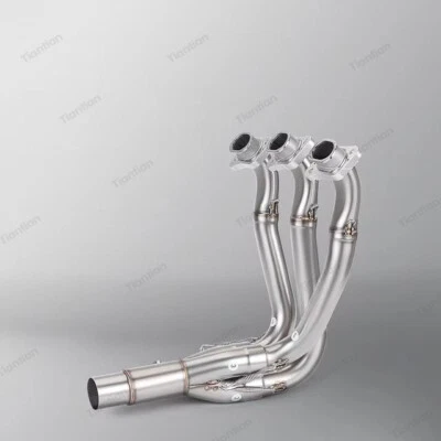 Tubo de enlace de cabezal deslizable de escape para Triumph Street Triple 765 S/R/RS 17-24 Foto 1 de 2