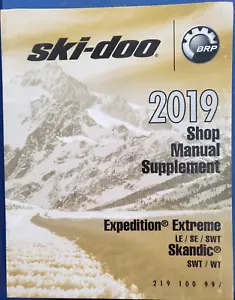 Ski-Doo 2019 Expedition Extreme/Skandic Shop Manual Supplement 3 - Picture 1 of 18