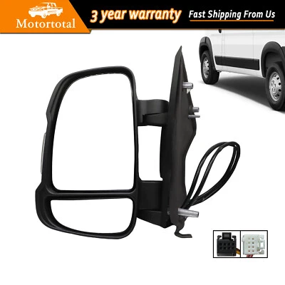 Fit For 2014-2021 RAM Promaster 1500 2500 3500 Driver Left Side Manual Mirror - Image 1 of 4