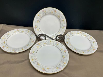 Noritake "DELEVAN" Contemporaneo ~ #2580 ~ Set di 4 ~ Piatti da Pane ~ 6 1/4" - Immagine 1 di 4