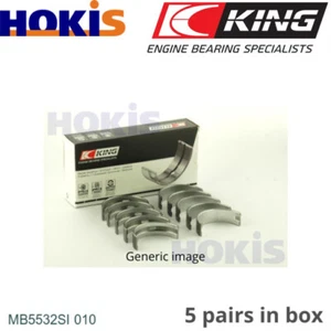 CRANKSHAFT BEARING SET +010inch FOR CHEVROLET LN8/LR8/LW9 2.5L 4cyl CELEBRITY - Picture 1 of 7
