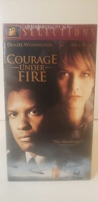 Courage Under Fire (VHS, 2001, Fox Selections) New Sealed Denzel Washington - Image 1 of 4