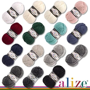 Alize 3 x 100 g Superlana Megafil megadicke Wolle Chunky Bulky 15 Farben - Bild 1 von 17