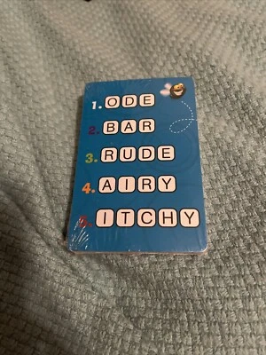 Juego Sopa de Letras SCRABBLE - Repuesto 36 x TARJETAS DE PALABRAS (SELLADAS) Foto 1 de 4