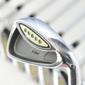 8pcs Taylormade RAC CGB 4-5-6-7-8-9-P-A RH Golf Iron Set R Regular 850GH Clubs - Picture 1 of 22