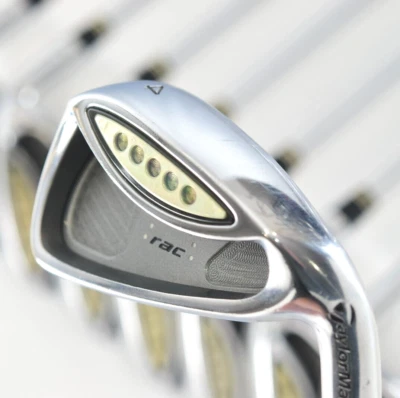 8pcs Taylormade RAC CGB 4-5-6-7-8-9-P-A RH Golf Iron Set R Regular 850GH Clubs - Image 1 of 4