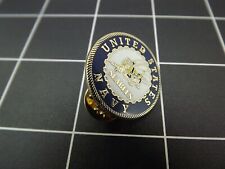 NEW Lapel Pin UNITED STATES NAVY "SEABEES" 1" ROUND