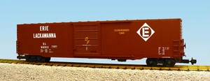 USA Trains Spur G 60 Fuß eintüriger Kastenwagen R19412A Erie Lackawanna - Bild 1 von 1