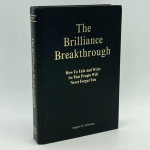 The Brilliance Breakthrough - Eugene M. Schwartz (1st ed.) Instant Learning 1994 - Imagen 1 de 10