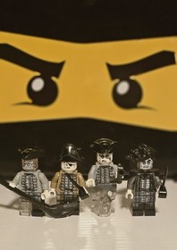 NEW LEGO Pirates Ghost Crew Lesaro Magda Santos Salazar Custom Minifigures 71042