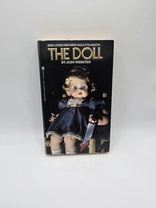 The Doll by Josh Webster 1986 PB 1st Printing Zebra Horror w/ Embossed Cover - Picture 1 of 11