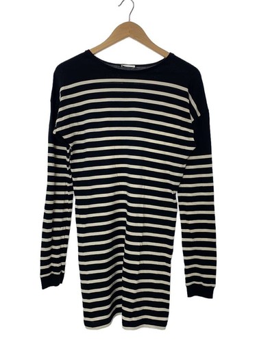 SAINT LAURENT (YSL) Abito SAINT LAURENT altro manica lunga M cotone bordo nero