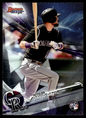 2017 Bowman's Best David Dahl Colorado Rockies #11 - Image 1 of 2