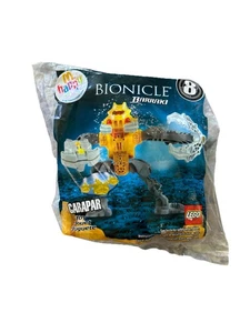 McDonalds Happy Meal Toy Bionicle Barraki #8 Carapar 2007 Sealed - Picture 1 of 2