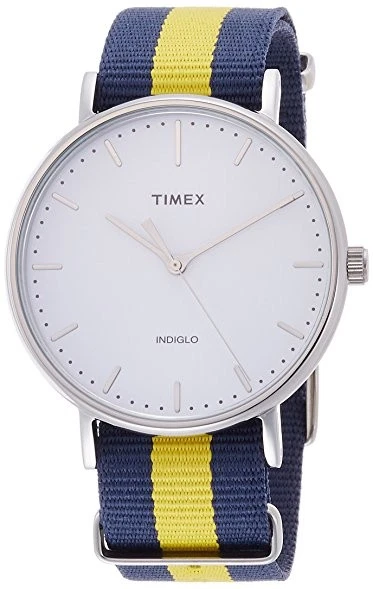 Часы Timex Weekender Fairfield синий/желтый нейлоновый ремешок TW2P90900 - Изображение 1 из 1