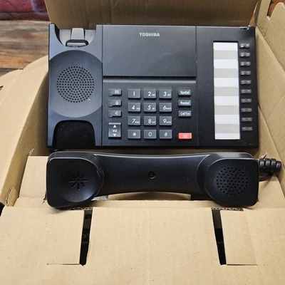 Nuevo Teléfono Altavoz Toshiba DP5018-S Negro DP5000 Foto 1 de 4