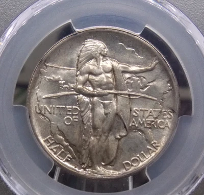 1926 "S" Commemorative *OREGON TRAIL* Half Dollar 50c PCGS MS65 #906 ECC&C, Inc. - Image 1 of 4