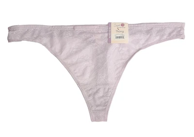 Secret Treasures Bragas Mujer XL Púrpura Lavanda Hoja Encaje Tanga NUEVO CON ETIQUETAS REGALO Foto 1 de 4