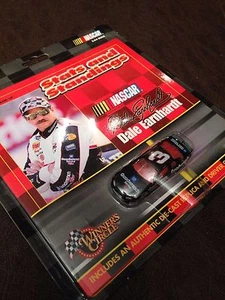 DALE EARNHARDT 1999 STATS AND STANDINGS BOOK WITH 1:64 METAL DIECAST CAR #3 RARE - Picture 1 of 3