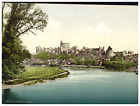 England, London & Suburbs, Windsor, View Of The Castle From The River Vintage Ph